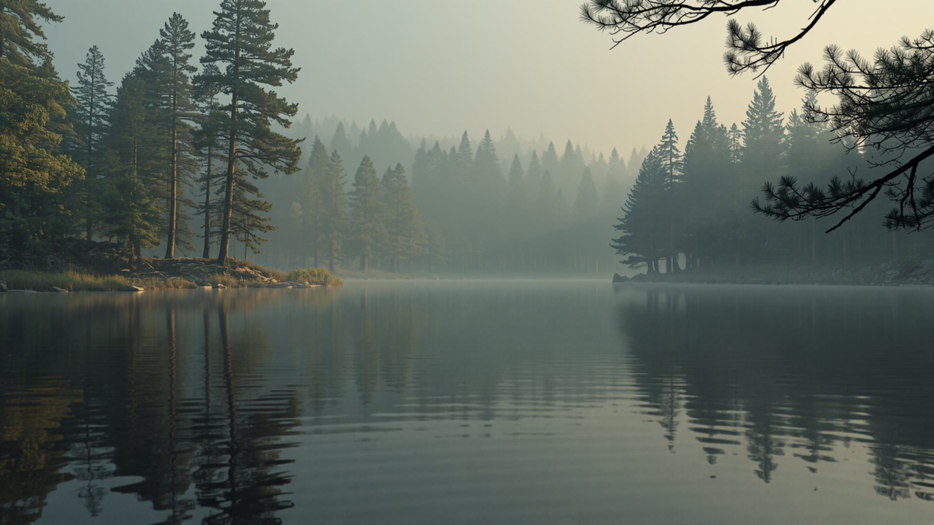 Stille am Wasser – der Bütgenbacher See lädt zum Verweilen ein